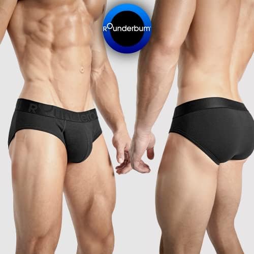 Rounderbum | תחתוני גברים - מתאגרף גברים | בוקסר קצר ותא המטען | תחתונים של מעצב טכנולוגיה של חבילה | Shapewear - מתאגרפי כותנה